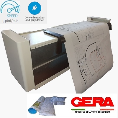 drawing map folding machine